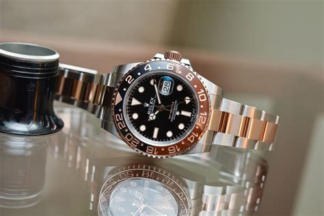 rolex gmt master 2 root beer review|rolex gmt 2 two tone.